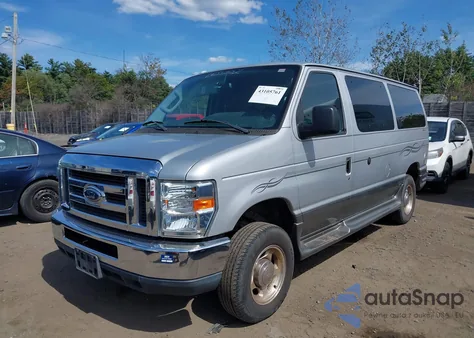 2013 Ford E-150 Commercial z USA, uszkodzony, nr VIN 1FTNE1EL3DDA50261